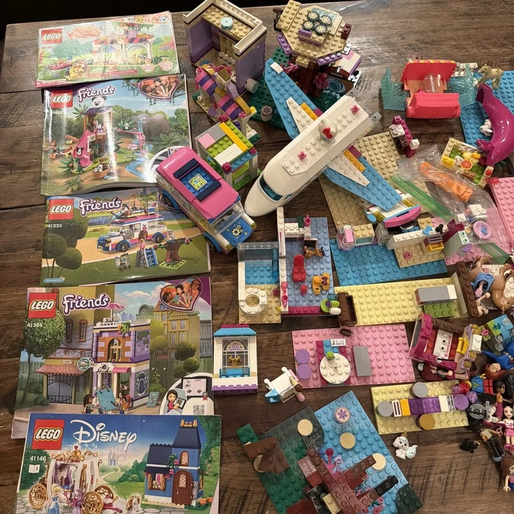 LEGO Friends Mini Dolls Animals Accessories Plane Van Manual Disney Sets Parts